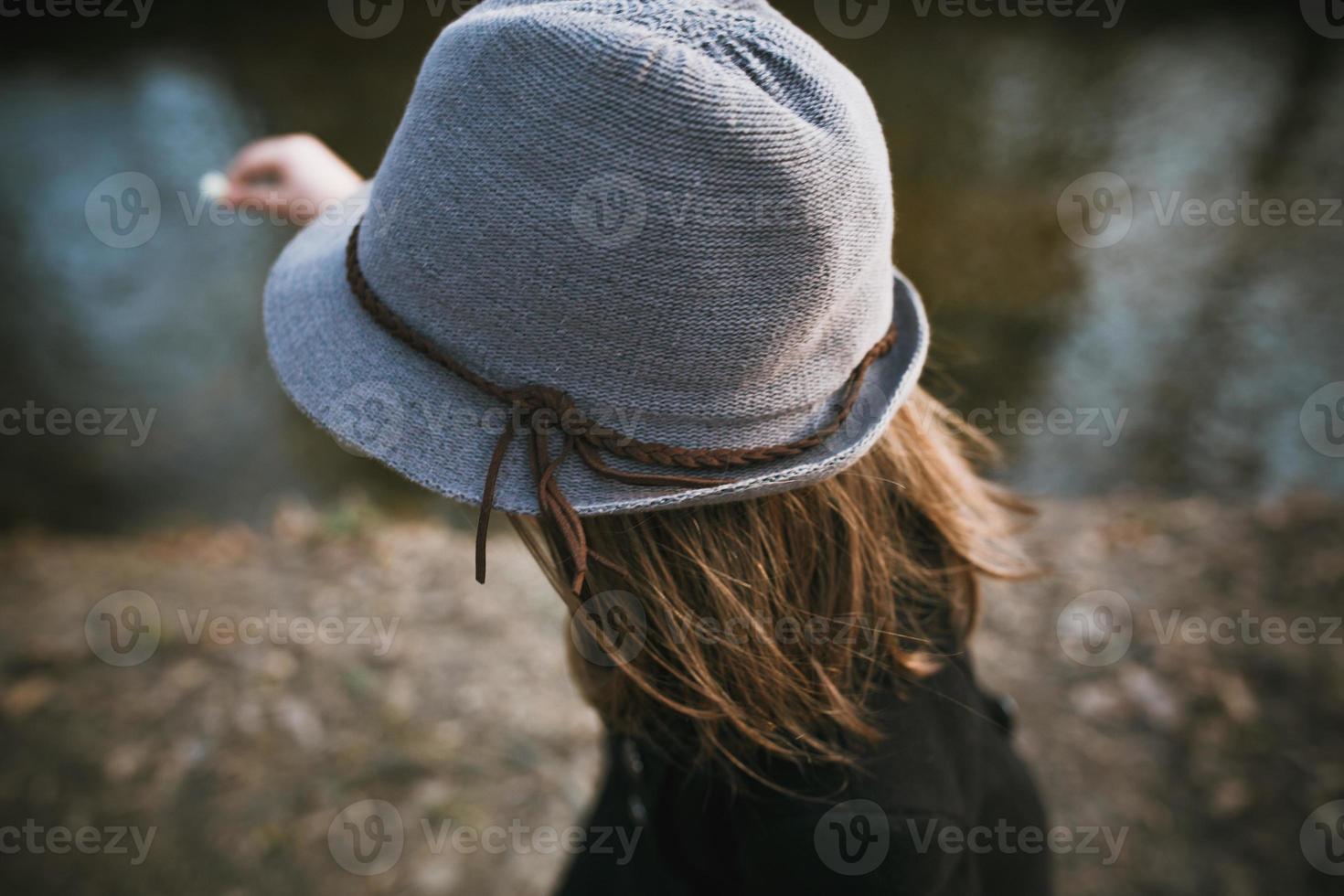 Girl outdoor portrait photo