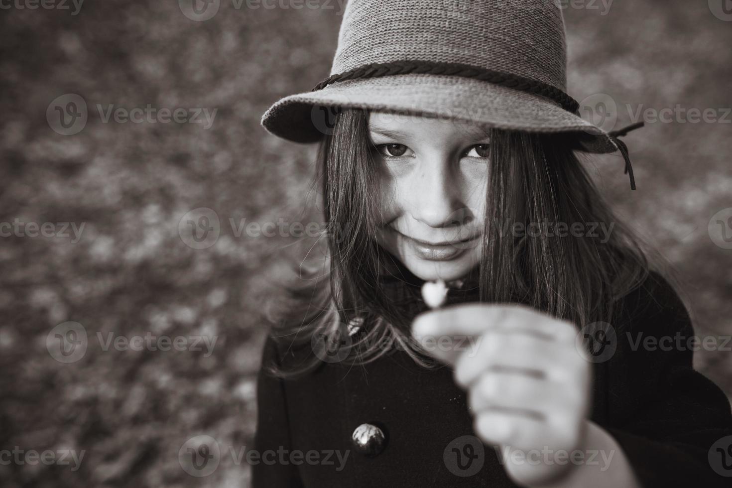 retrato de niña foto