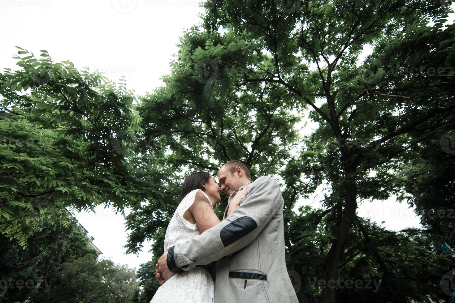 Couple together portrait photo
