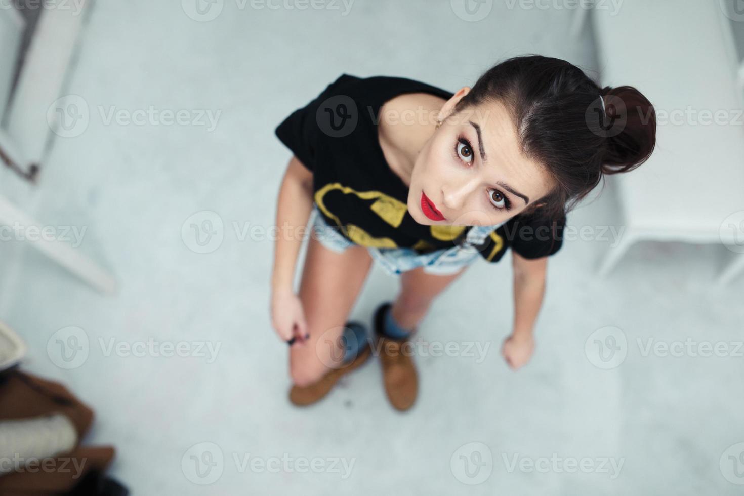 Young woman portrait photo