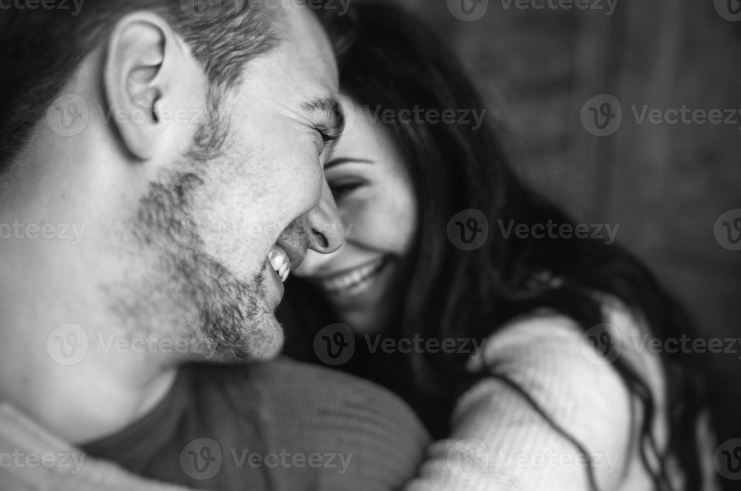 Couple together portrait photo