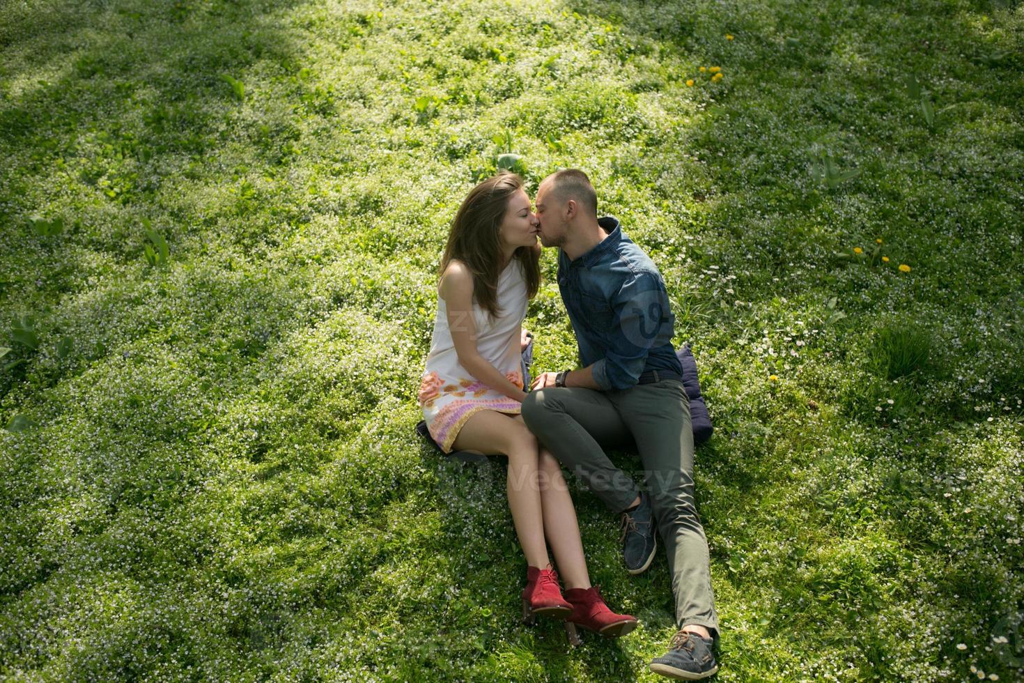 Couple together portrait photo