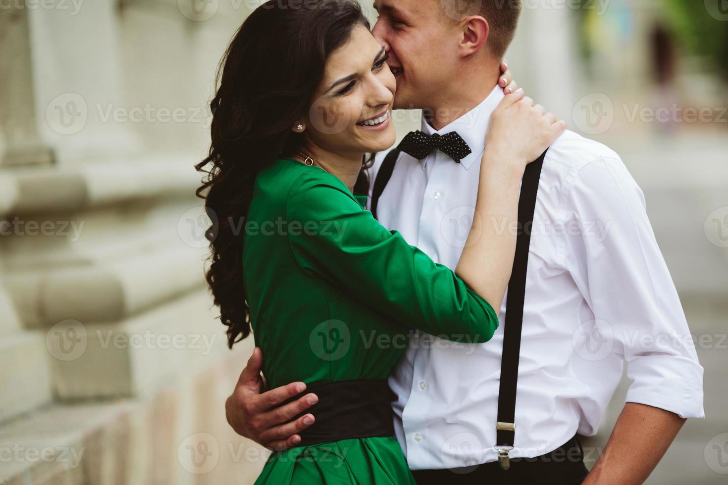 Couple together portrait photo