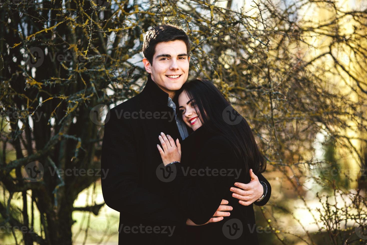 Couple together portrait photo