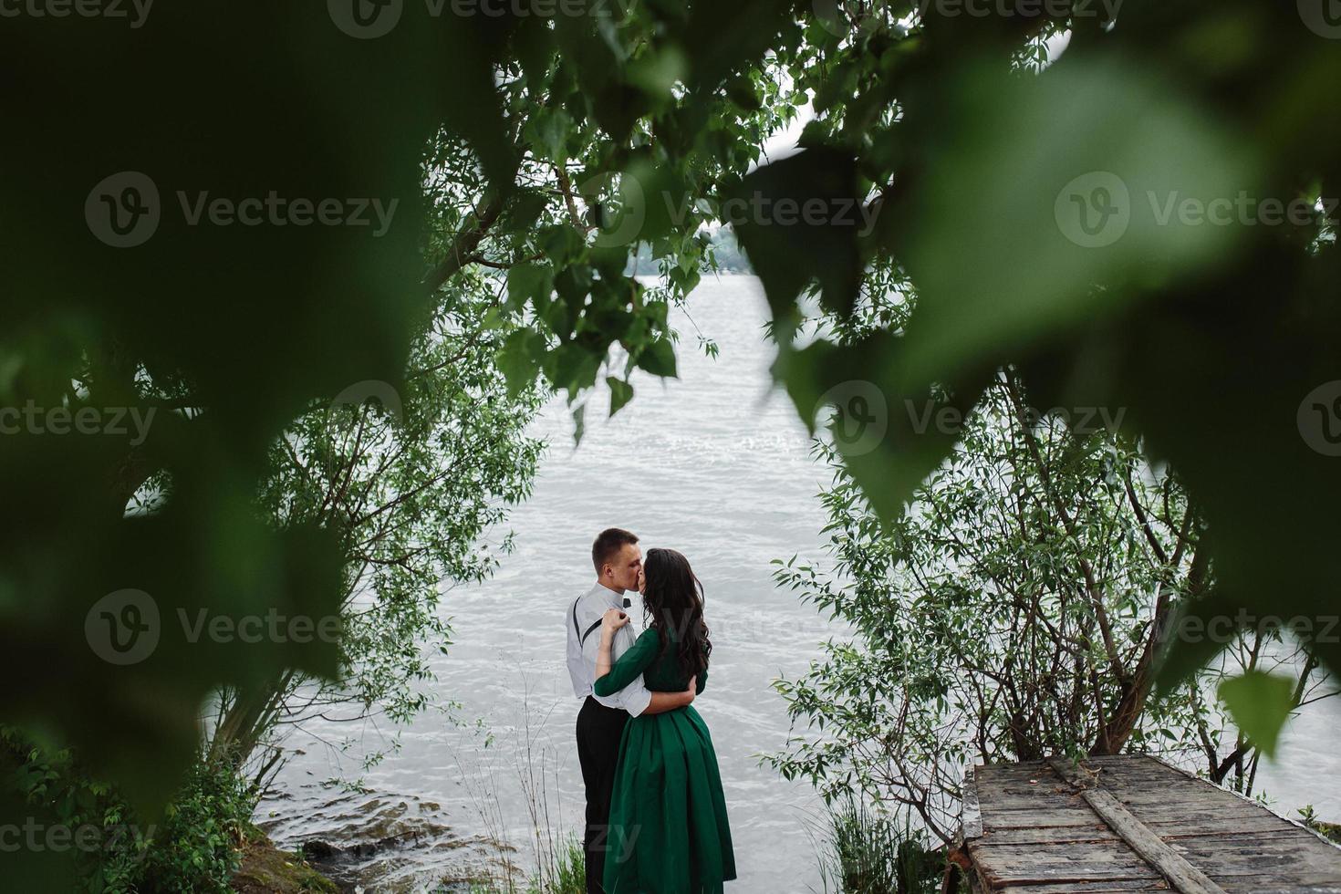 Couple together portrait photo