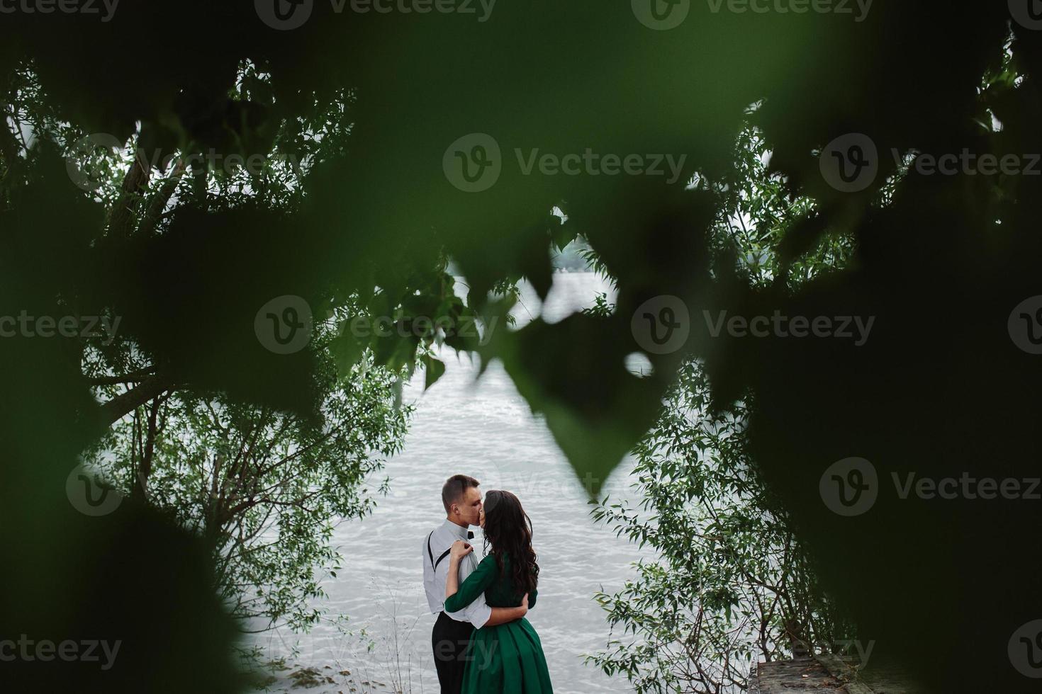 Couple together portrait photo