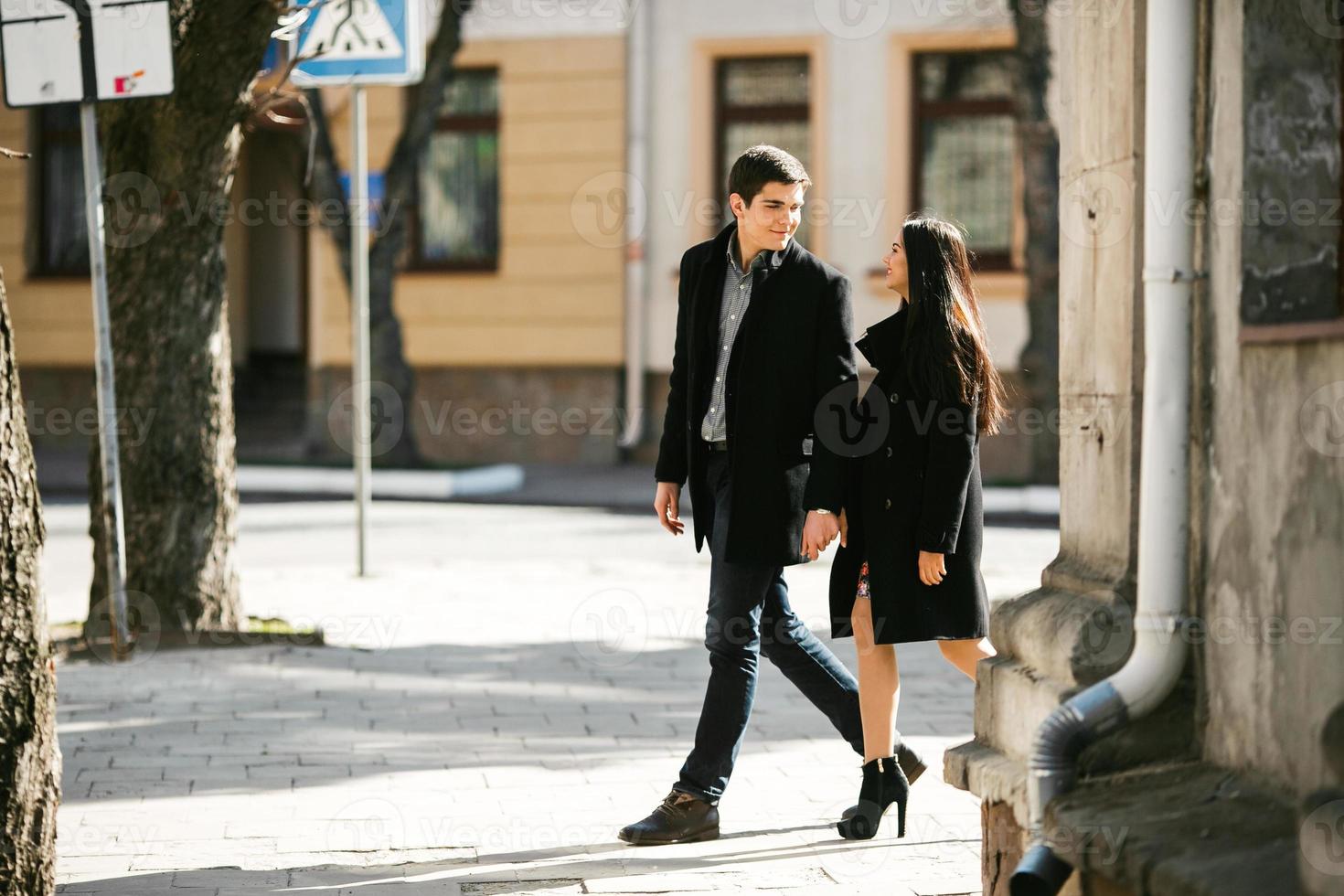 Couple together portrait photo