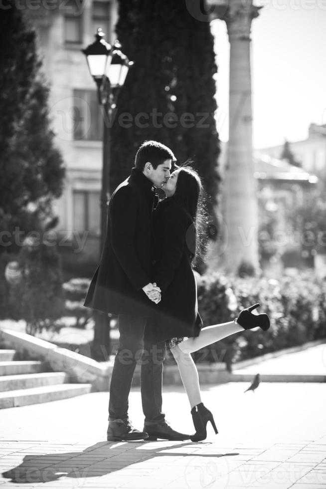 Couple together portrait photo