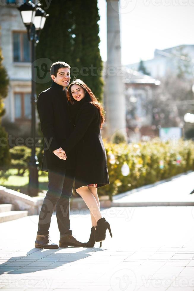 Couple together portrait photo