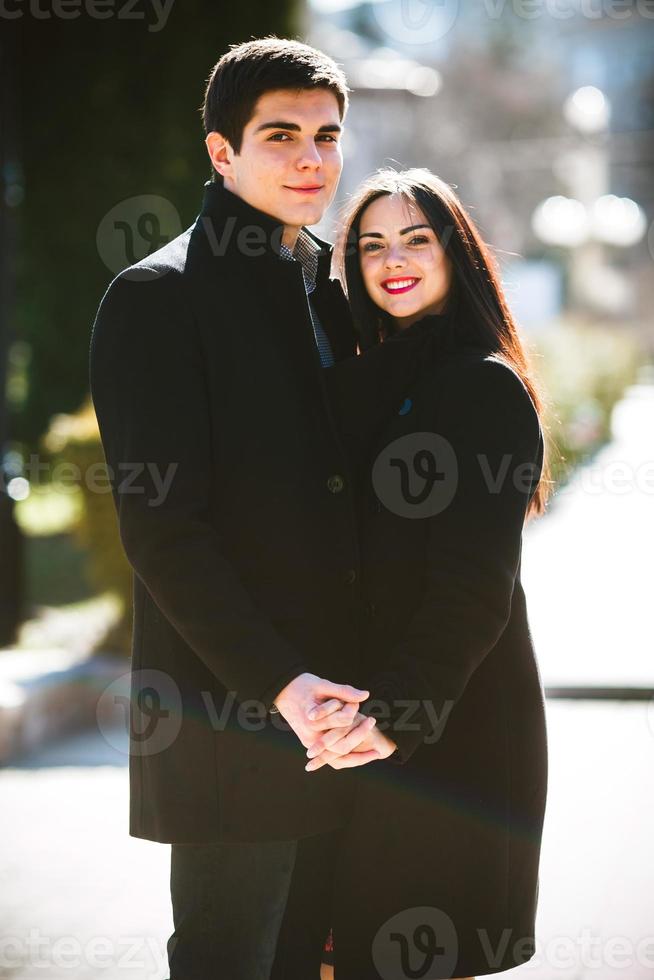 Couple together portrait photo