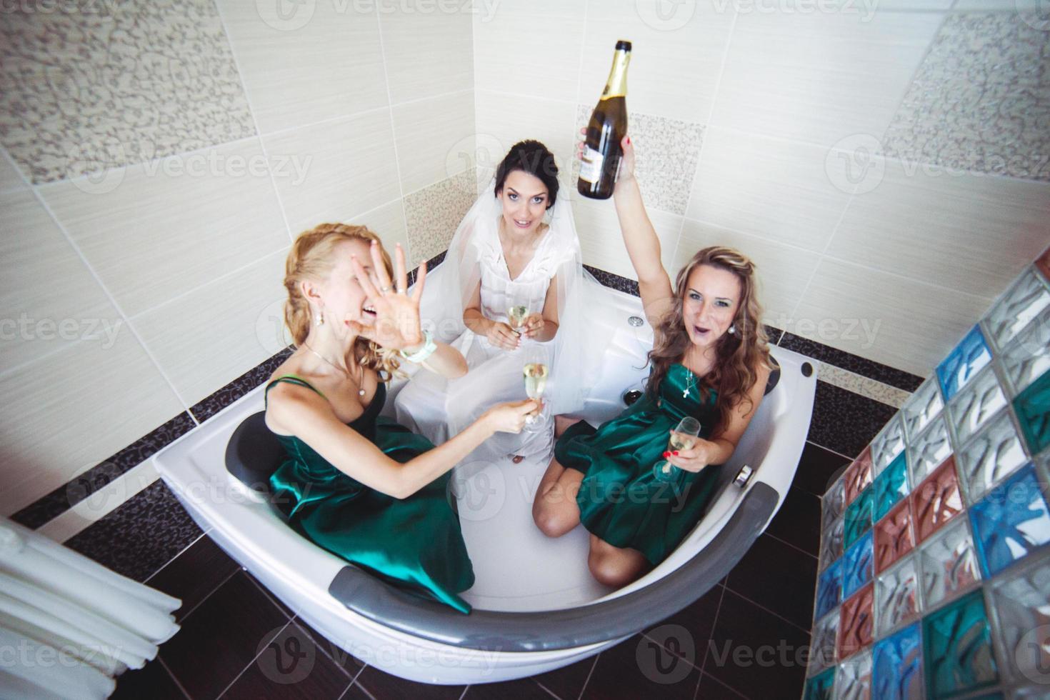 Bridal party view photo