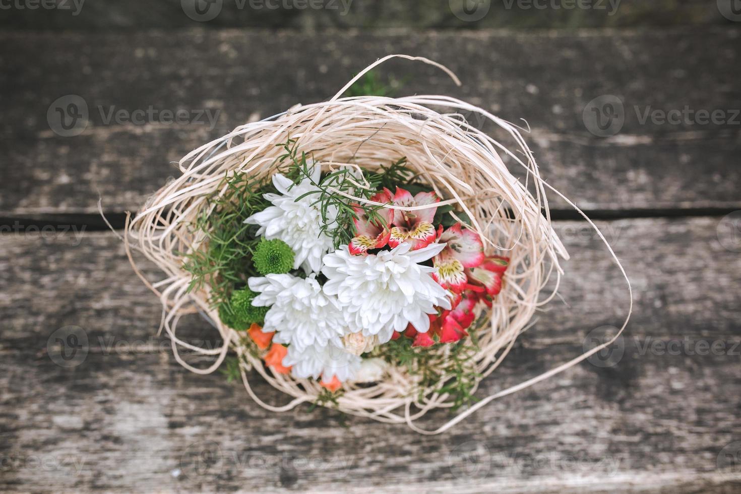 Wedding flower bouquet photo