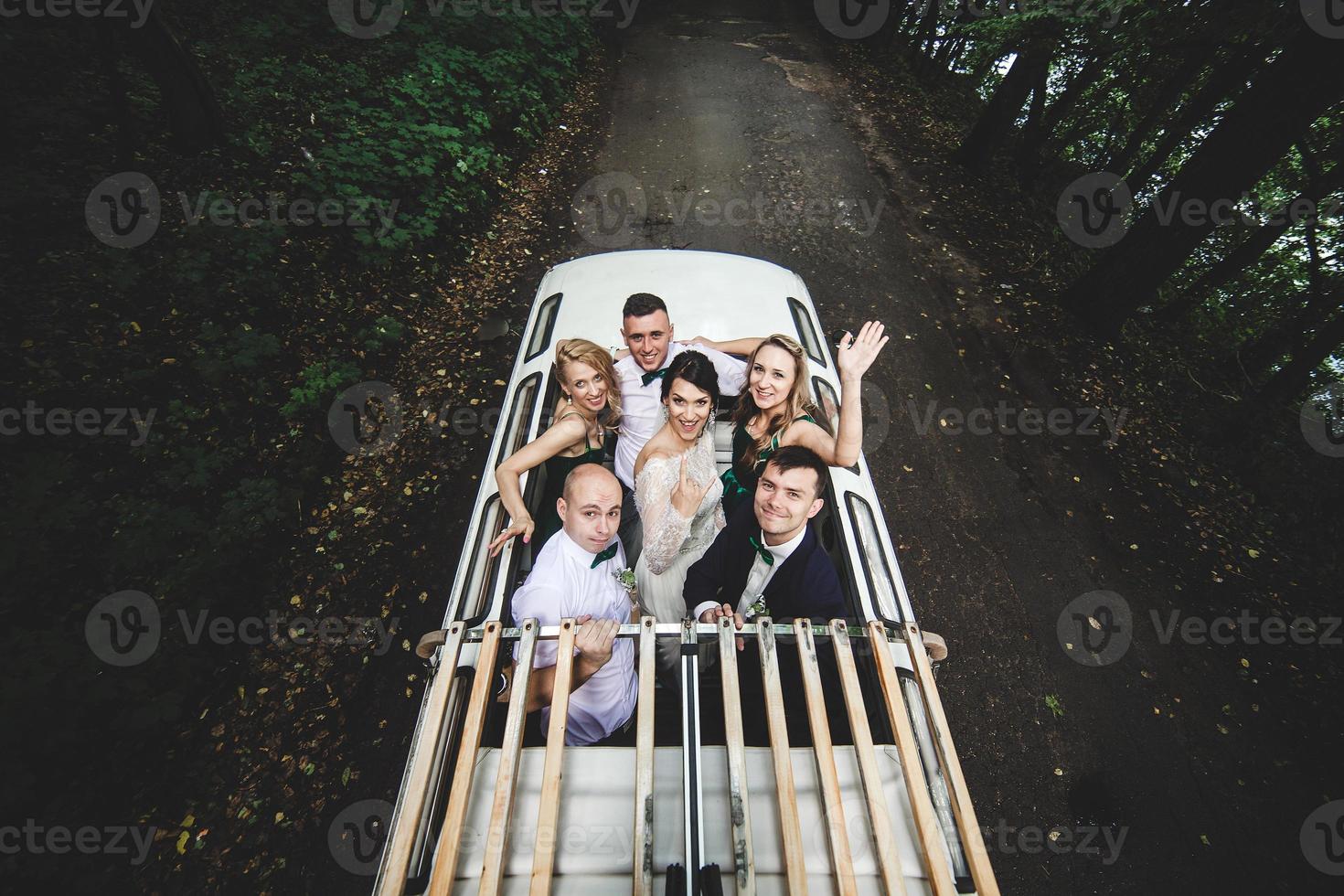 Bridal party view photo