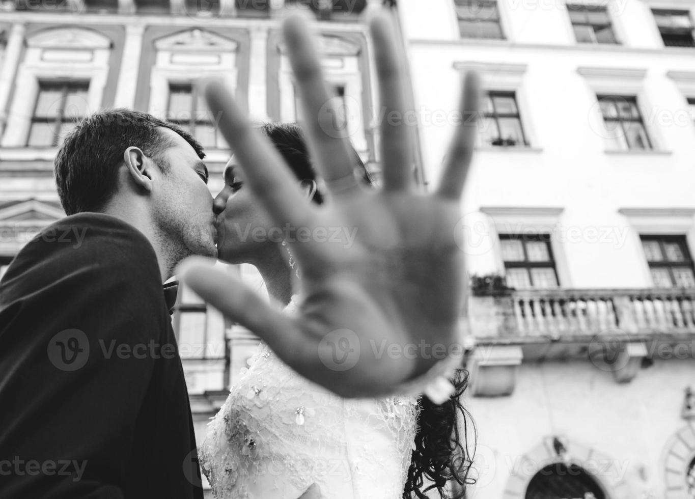 Bride and groom photo