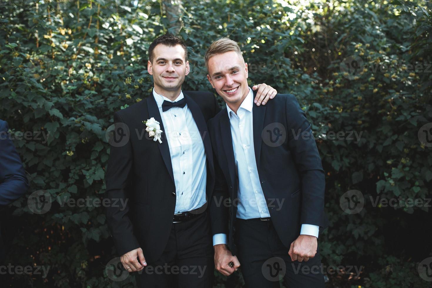 Wedding party view photo