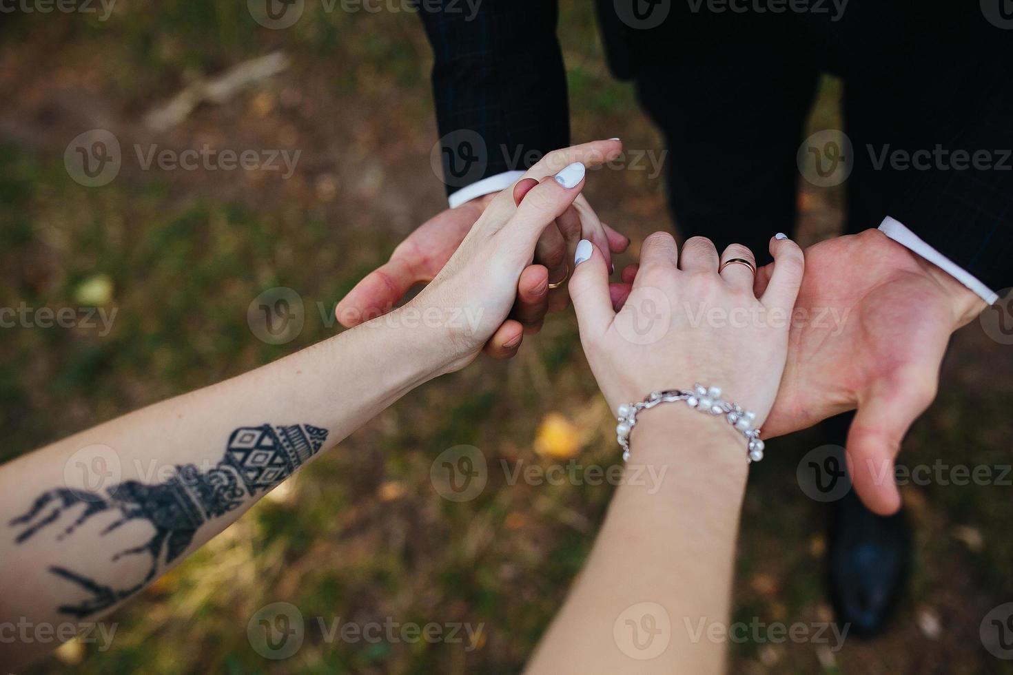 Wedding party view photo