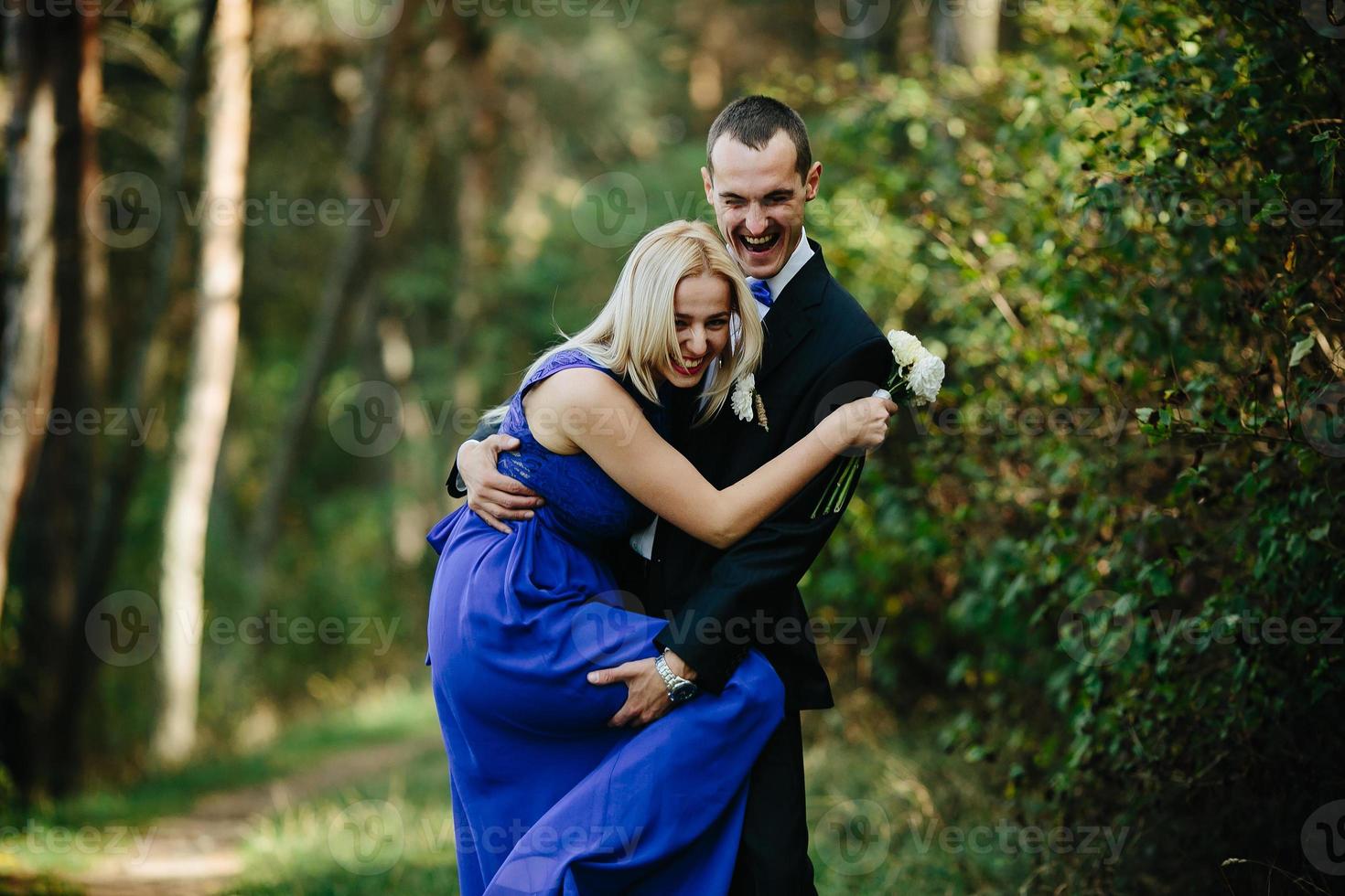 Wedding party view photo