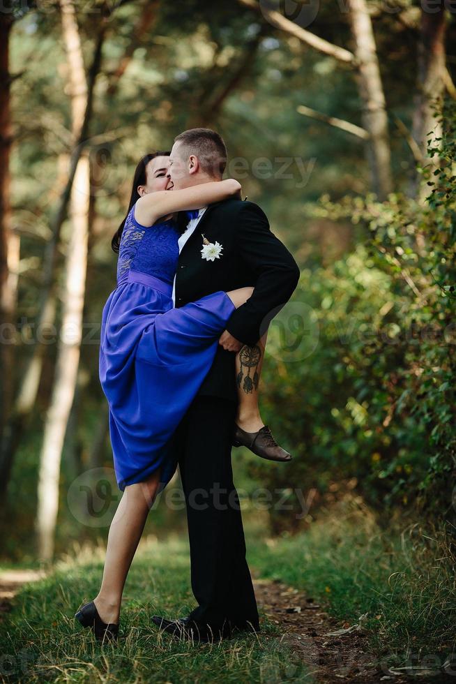 Wedding party view photo