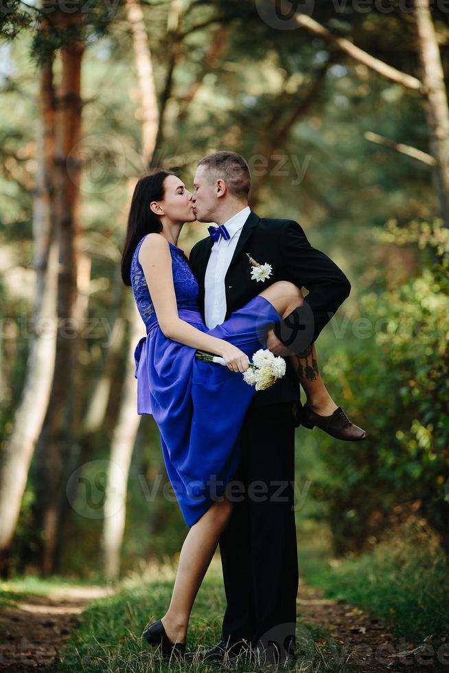 Wedding party view photo
