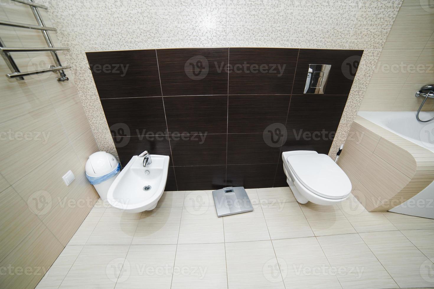 Modern bathroom view photo