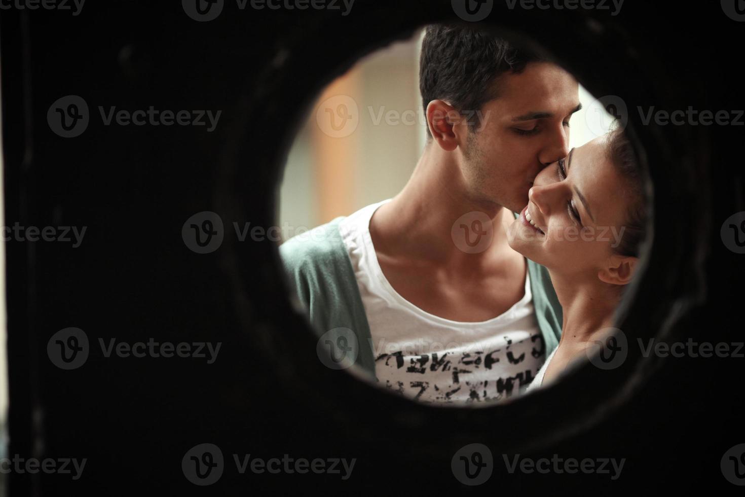 Couple pregnancy portrait photo