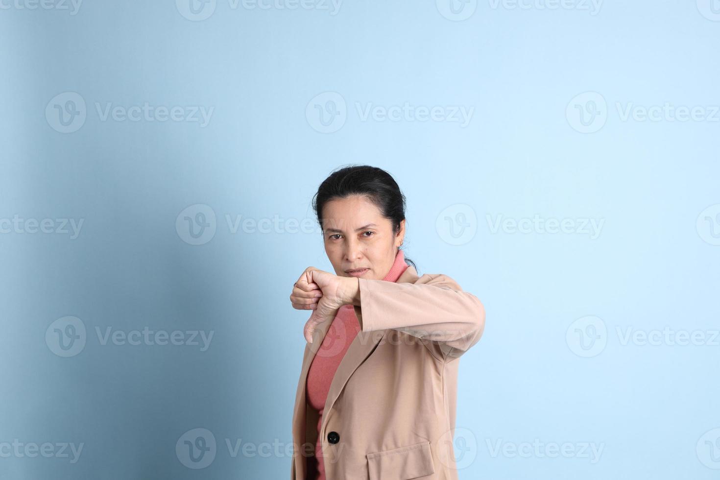 Woman in Pink photo