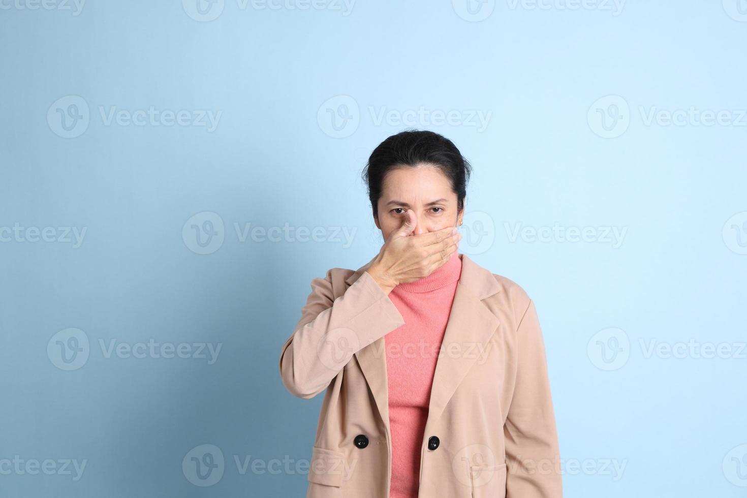 Woman in Pink photo