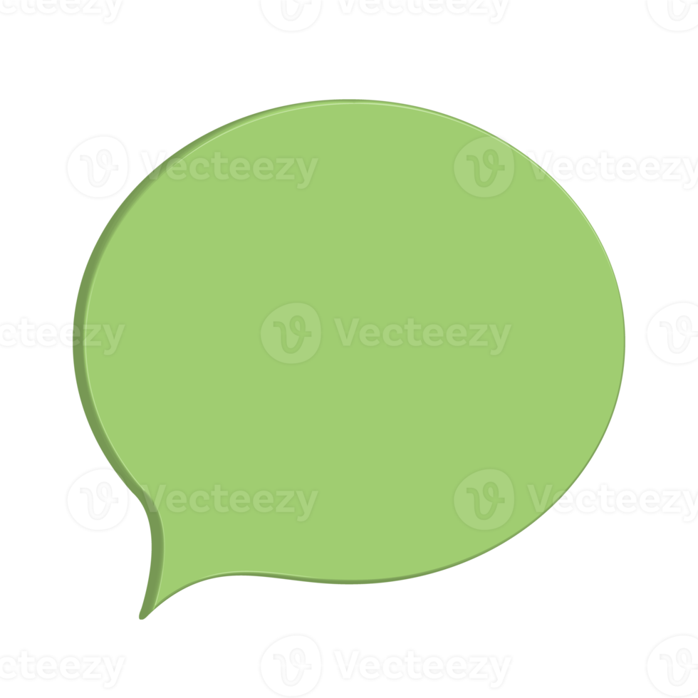 bubble speech message png