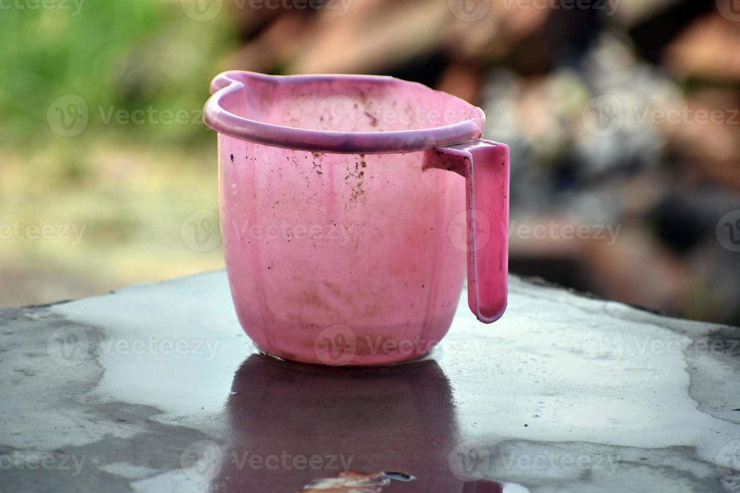 old broken mug image photo