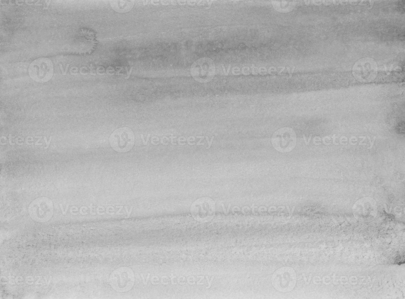 Watercolor light gray background painting texture. Monochrome stains on paper backdrop overlay. Modern abstract black and white aquarelle art. photo