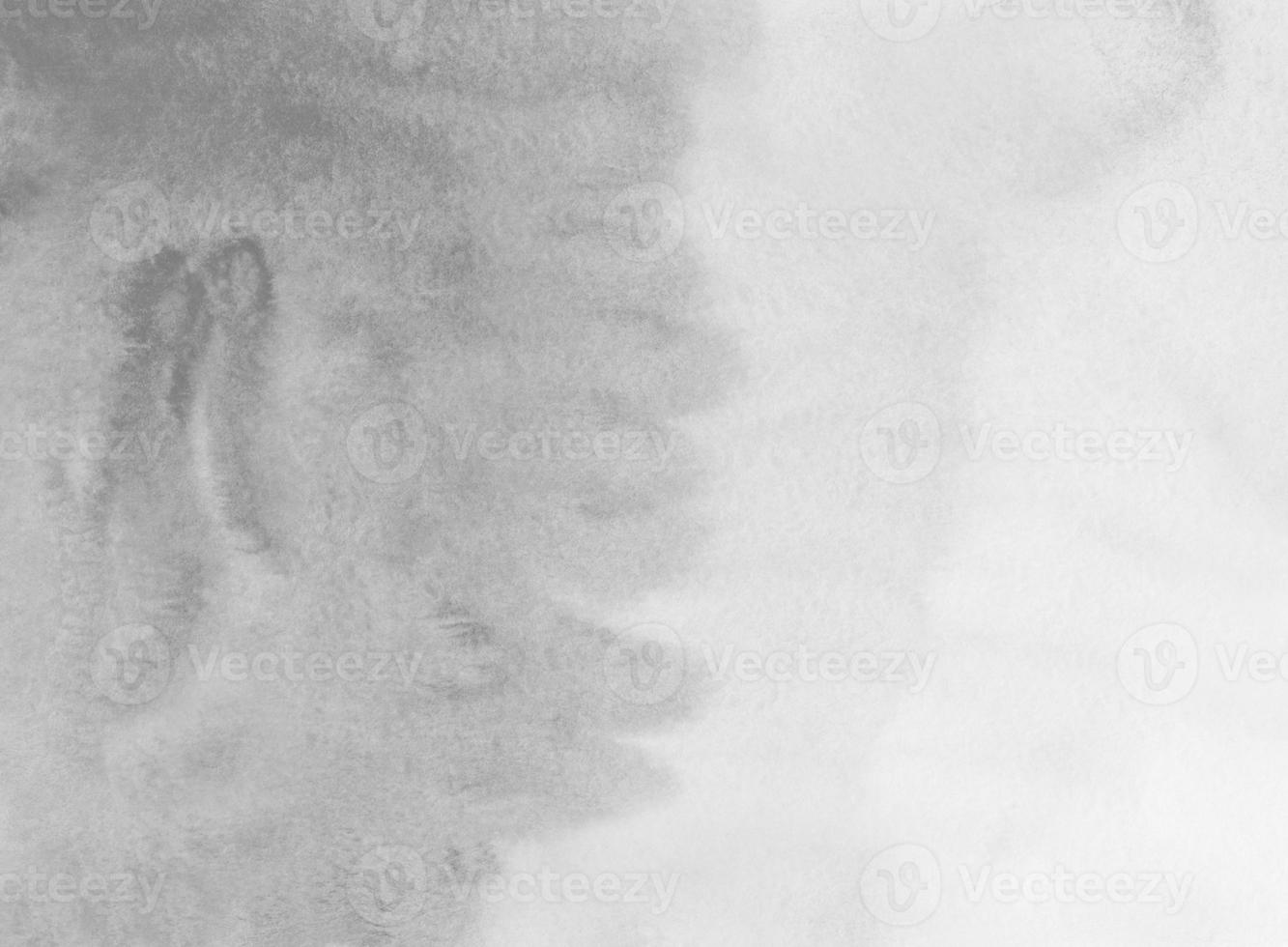 Watercolor light gray and white gradient background. Monochrome soft