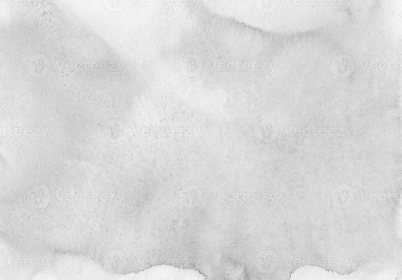 Abstract black and white watercolor background texture, hand painted. Artistic grey backdrop, stains on paper. Aquarelle monochrome painting wallpaper. photo