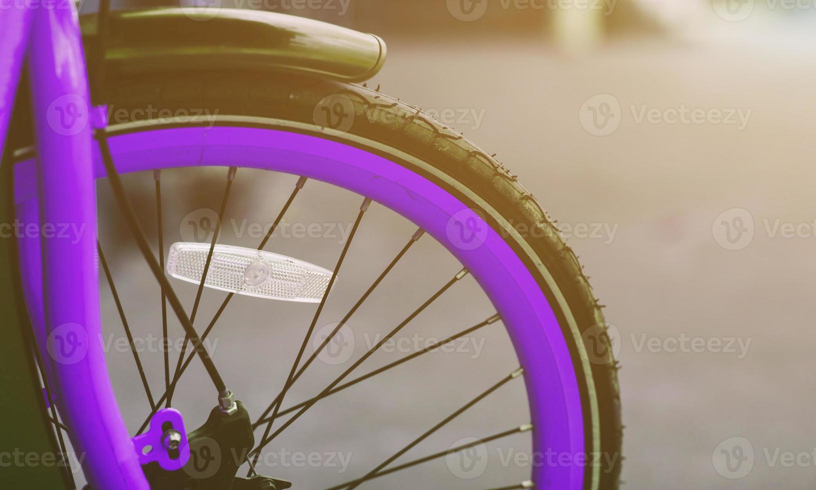 Bicycle wheel close-up photo