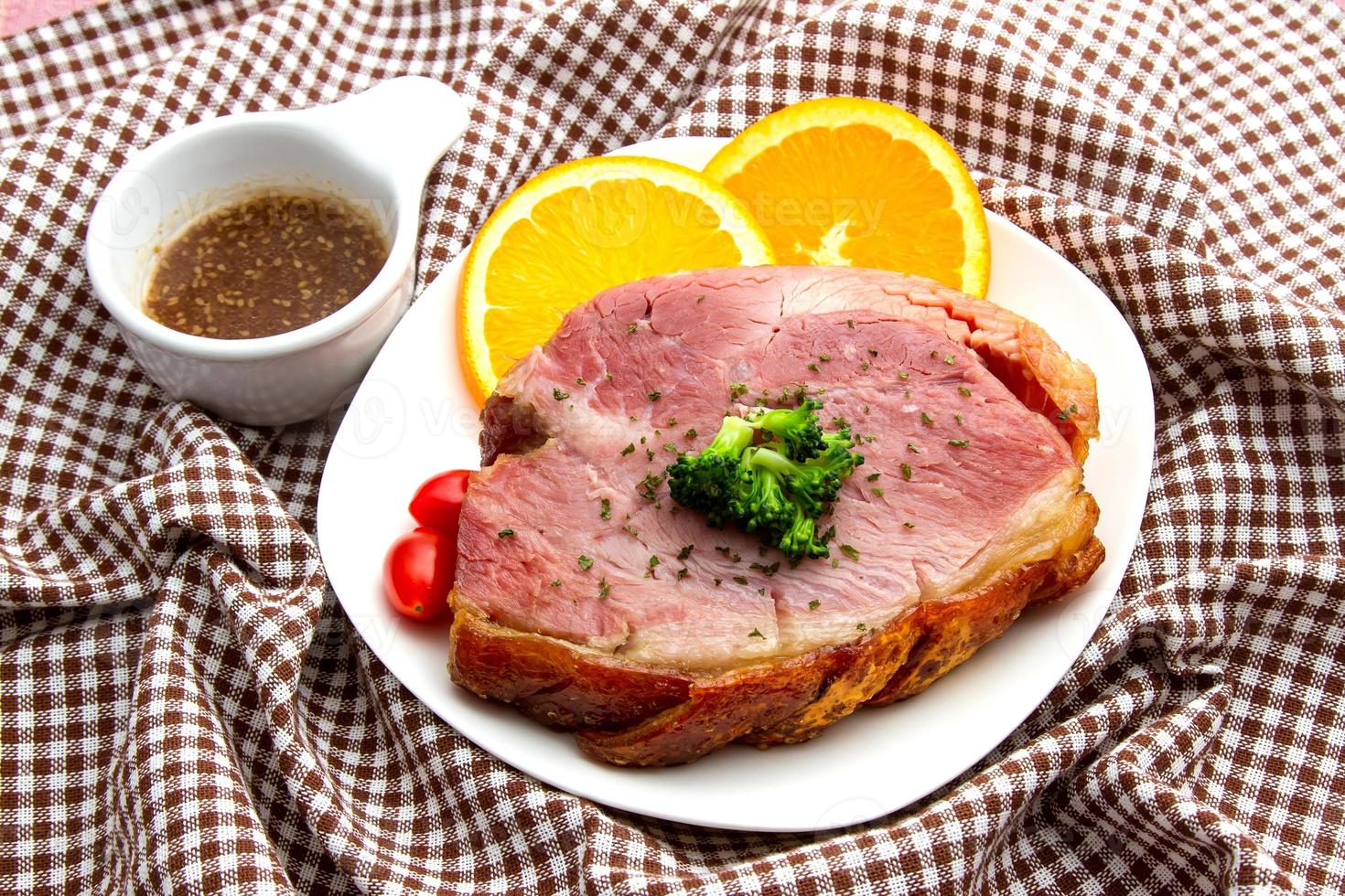 Smoke Ham and dressing photo