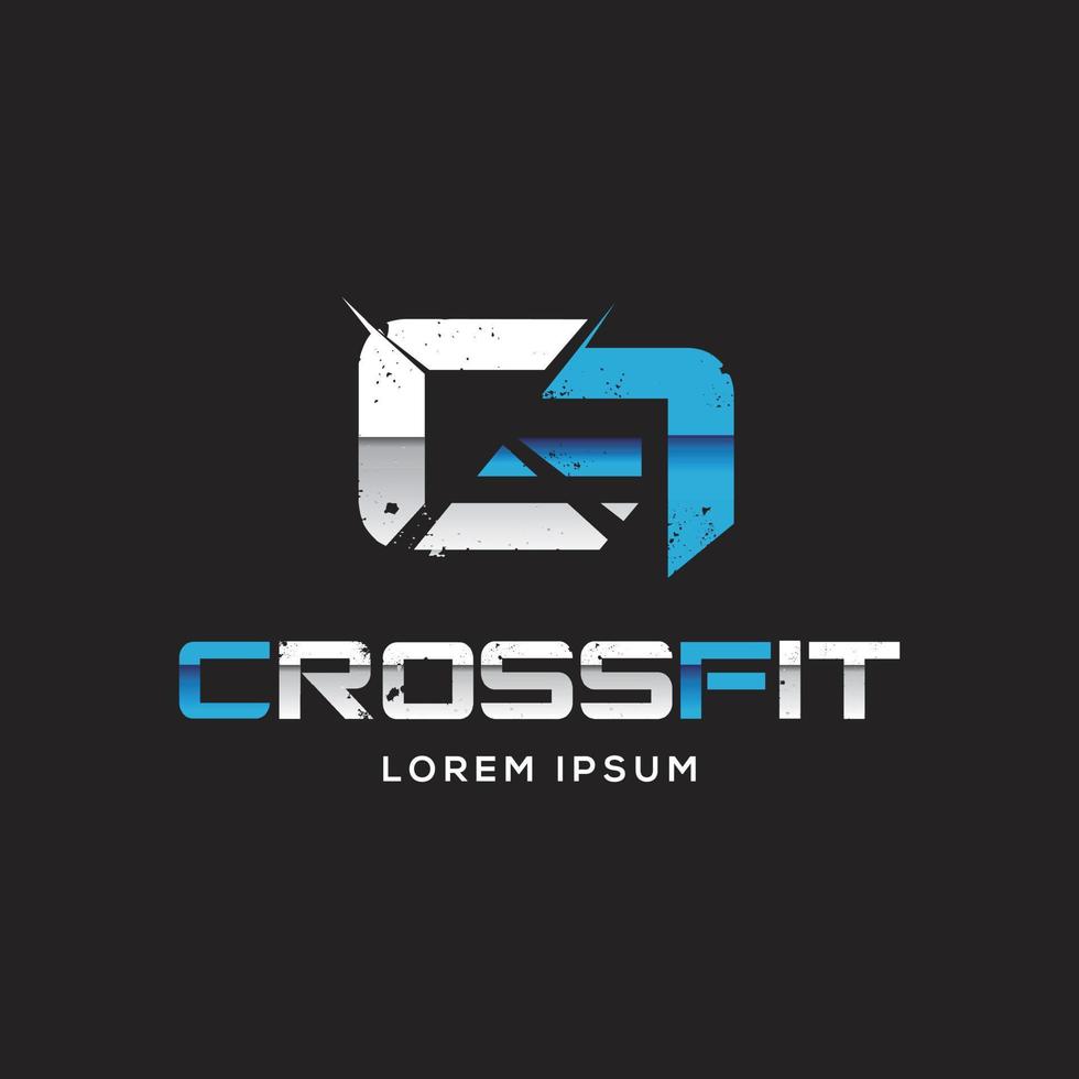 Cross fit Sport Logo Sign Symbol Icon vector