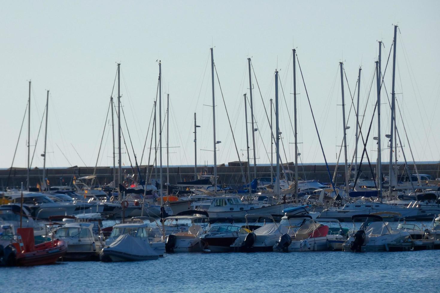 Sant Feliu de Guixols town on the Costa Brava, Spain photo