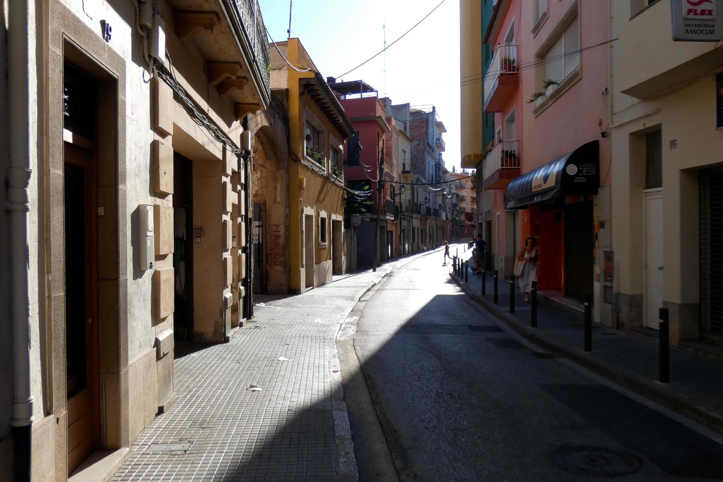 Sant Feliu de Guixols town on the Costa Brava, Spain photo