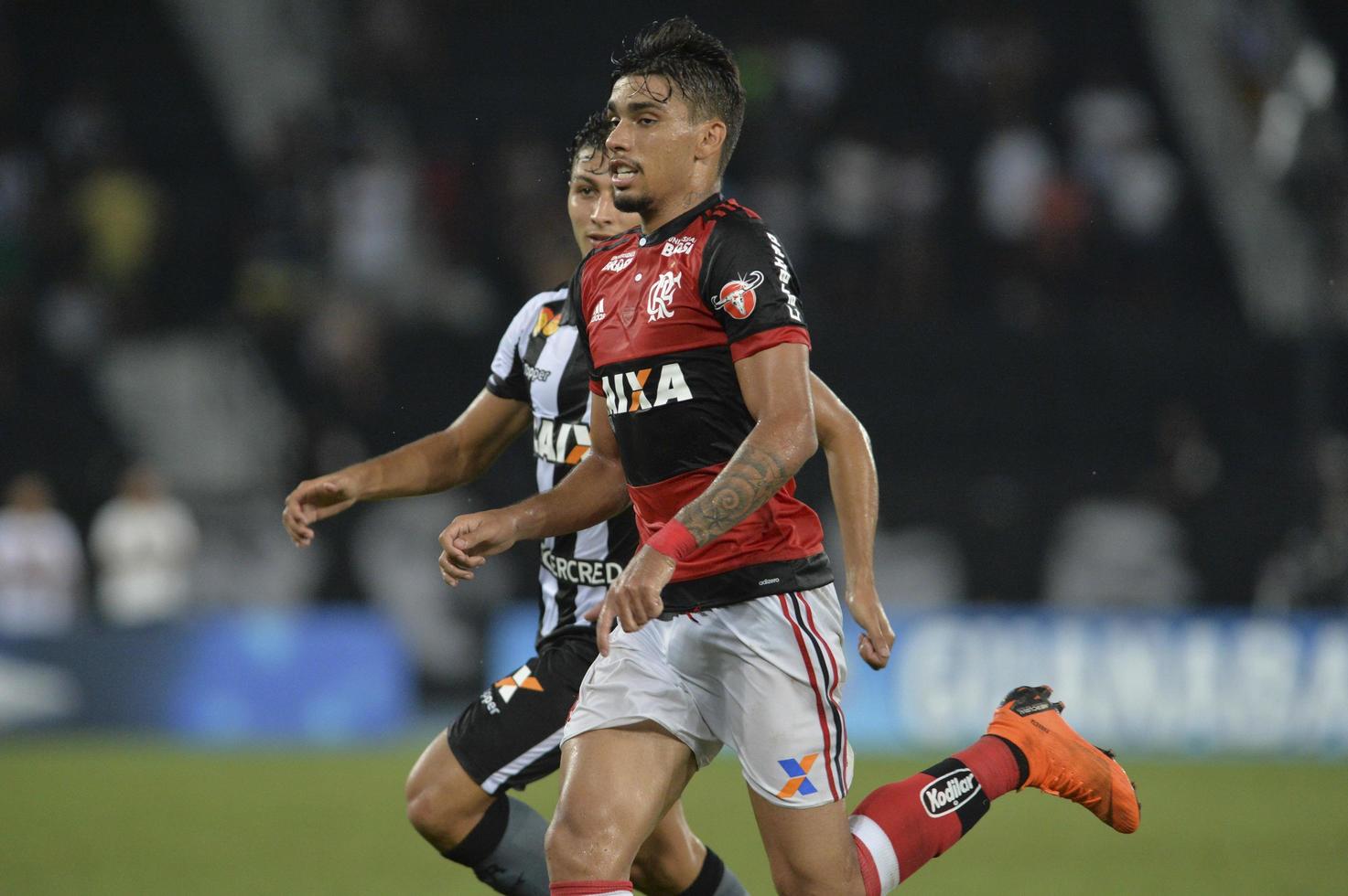 Rio, Brazil - march 03, 2018 -  Lucas Paqueta player in match between Flamengo and Botafogo by the Carioca Championship in Nilton Santos Stadium photo