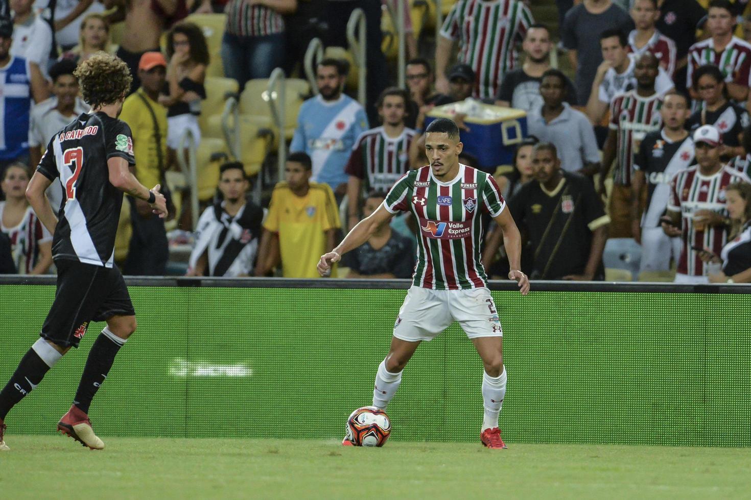 Rio, Brazil - march 30, 2018 -  Gilberto player in match between Fluminense and Vasco by the semifinal Carioca Championship in Maracana Stadium photo