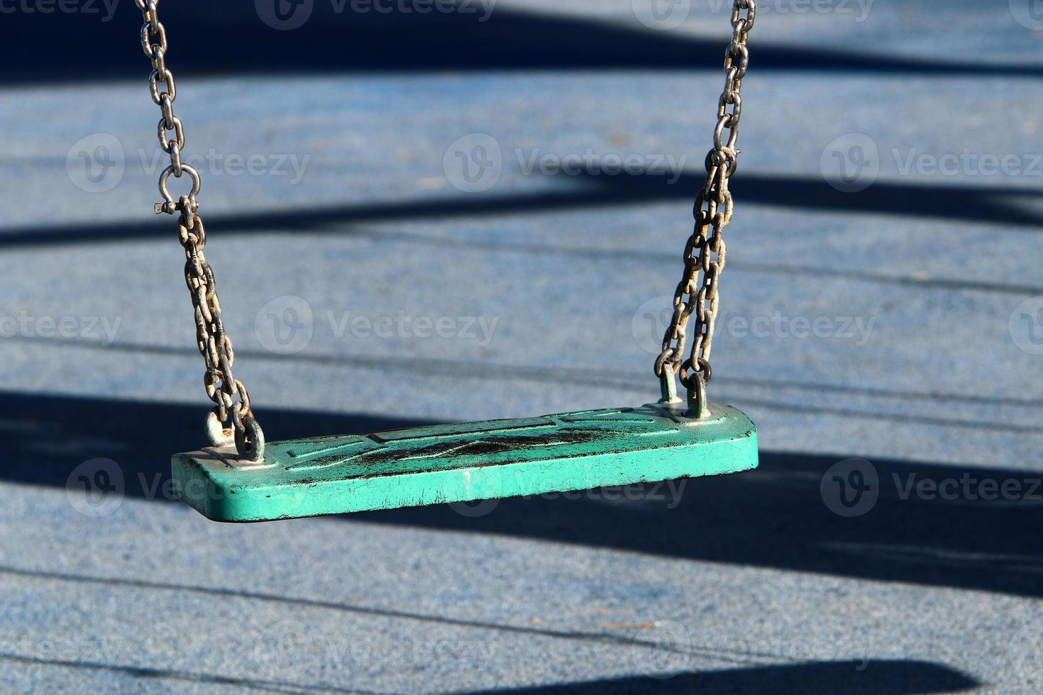 Figures for games and sports on a playground in Israel. photo