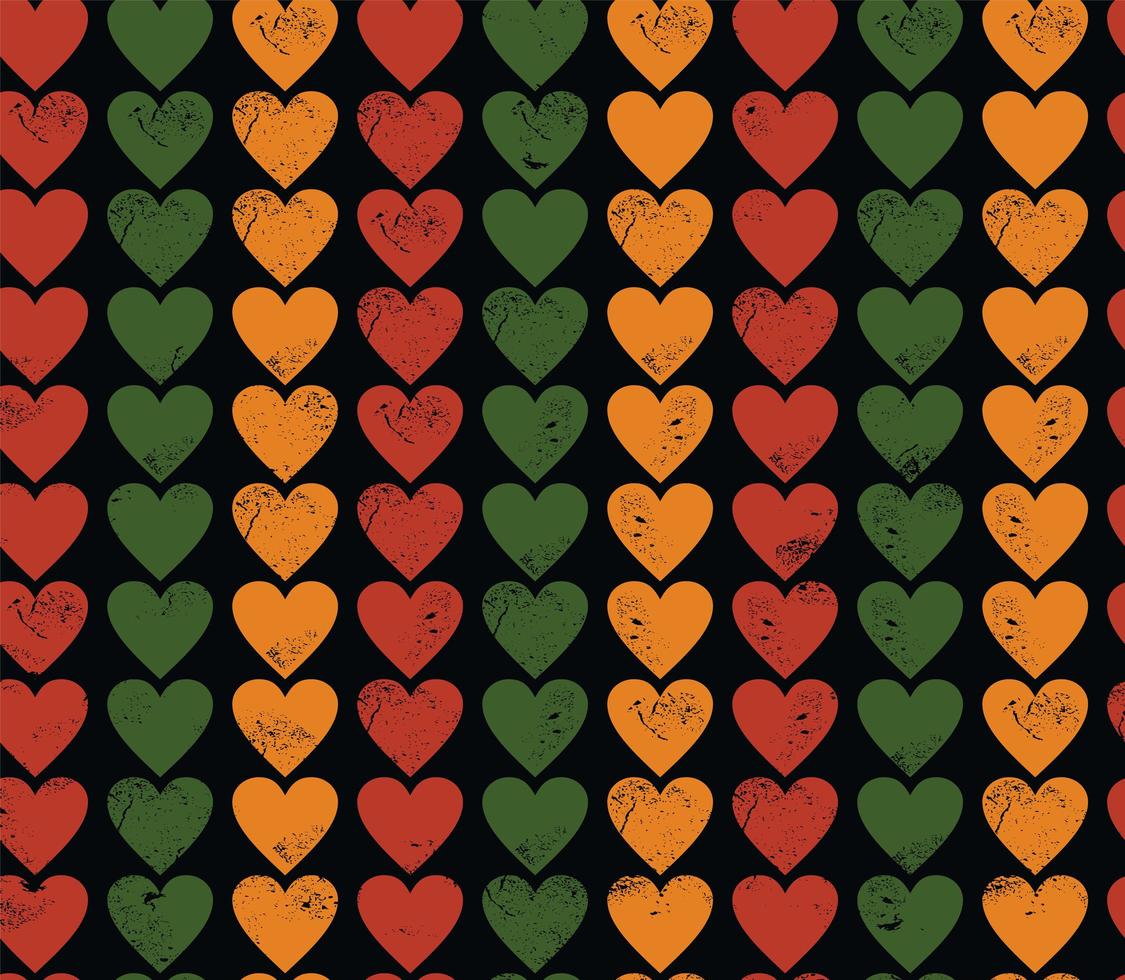 Kwanzaa seamless pattern Black history month, repeating texture. Background wallpaper or paper. illustration photo
