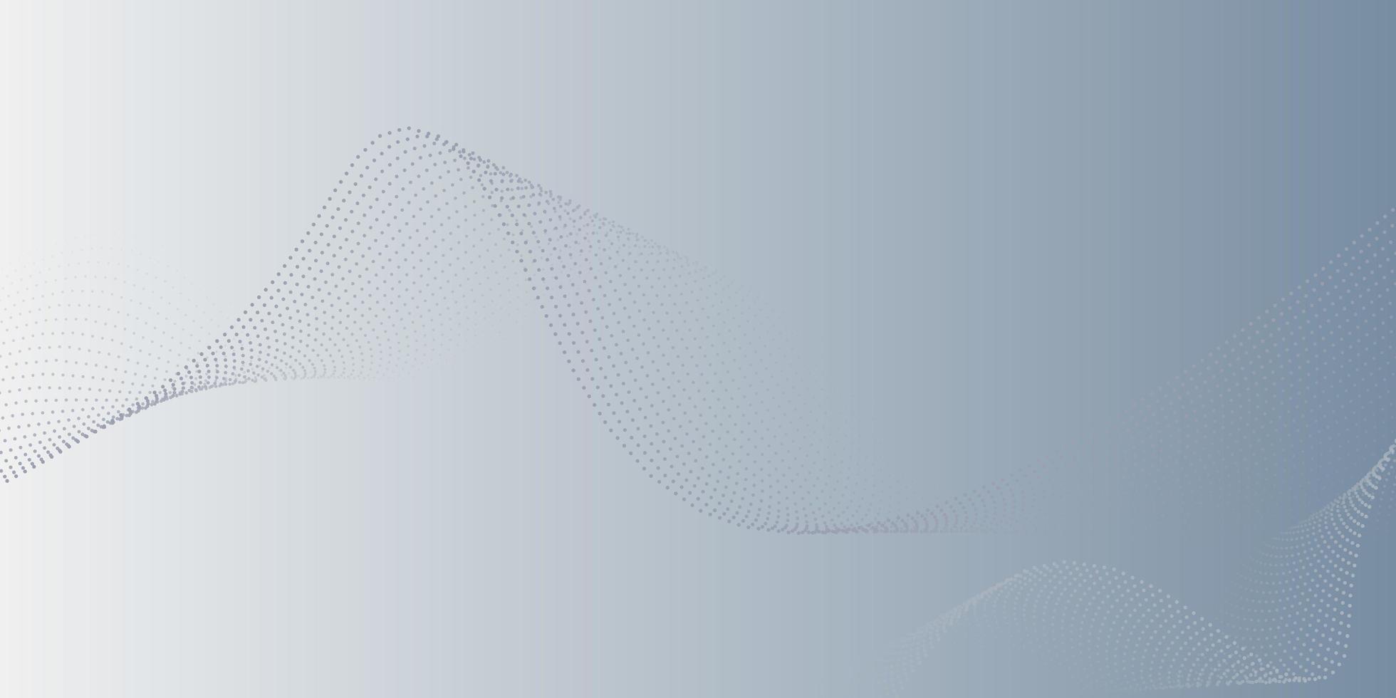 White abstract background with flowing particles. white and grey Digital futuristic technology concept background. Dynamic waves use for business, corporate, poster, template, illustration photo