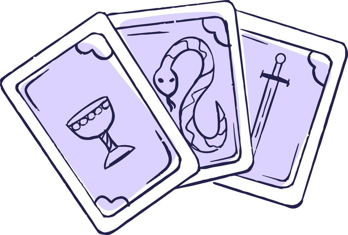 Magic icon Tarot CArd vector