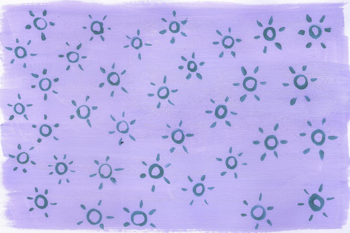 Hand Painted Sun Pattern Background photo