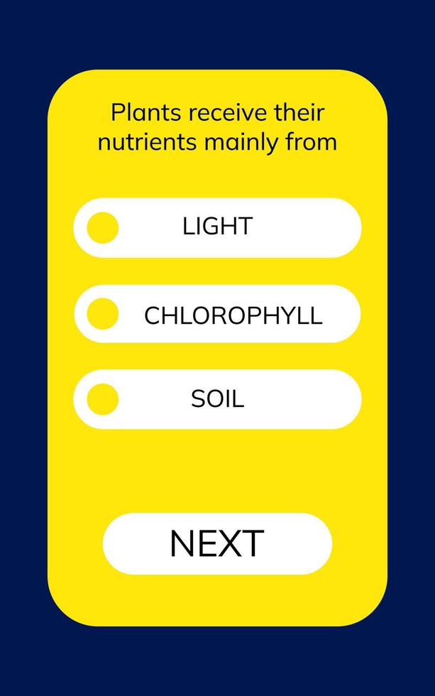 Quiz game test menu template. Quiz game. Vector template.Quiz test lottery millionaire. Old pc style