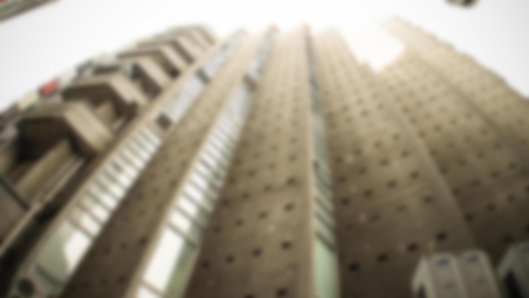 Blurred image background cityscape office building, Vintage style for your design photo