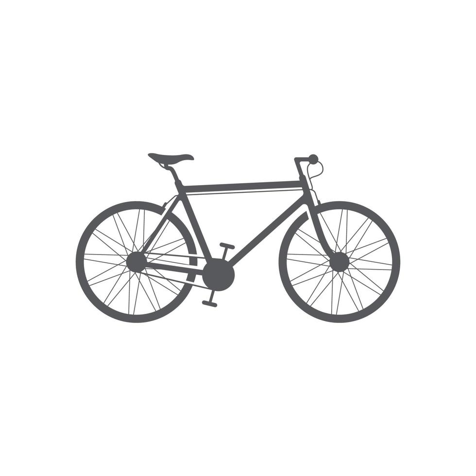 Bicycle vector icon. Bicycle logo concept. Vector illustration. Bike icon