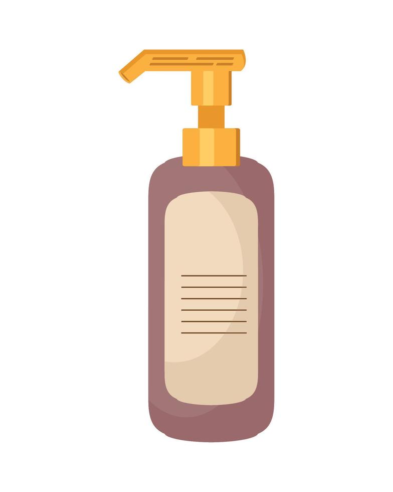 korean beauty bottled product vector