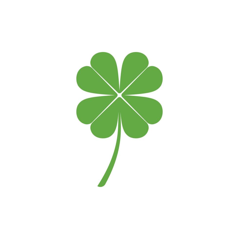 Four leaf clover icon. Clover Simple icon design. St patryks day clover. Vector illustration