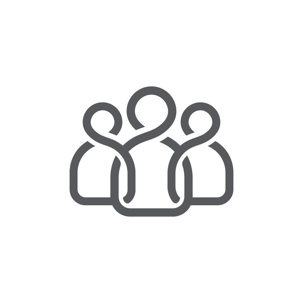 people icon linear, team leader icon, team leader icon illustration, team leader vector icon simple and modern linear design. Flat symbol